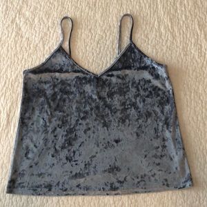 Blue Velvet camisole